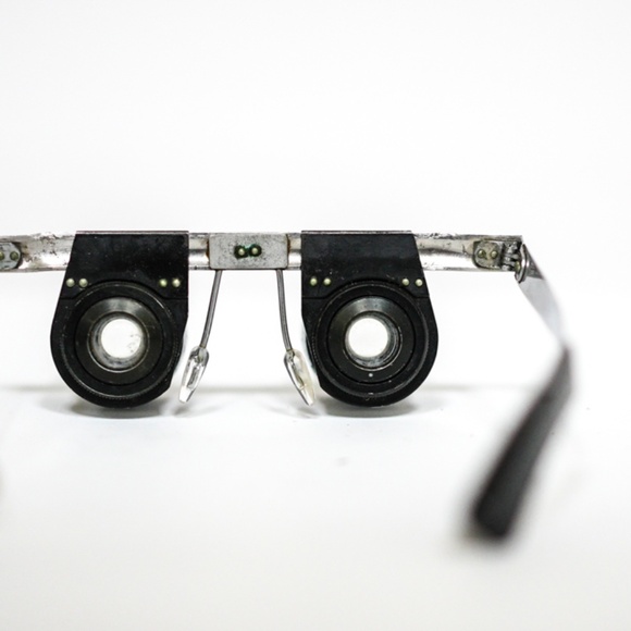 Vintage Eyeglasses Glasses binocular Loupes Telescope - Picture 4 of 5